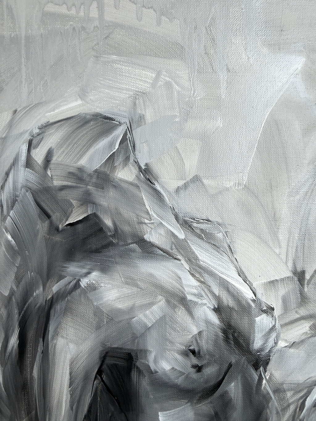 Closeness — Set of Three Original Figurative Paintings